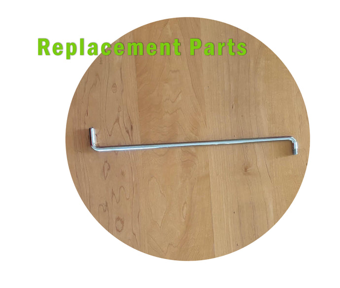 Silver Folding Gusset Rod (replacement part)